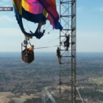 Hot air balloon rescue